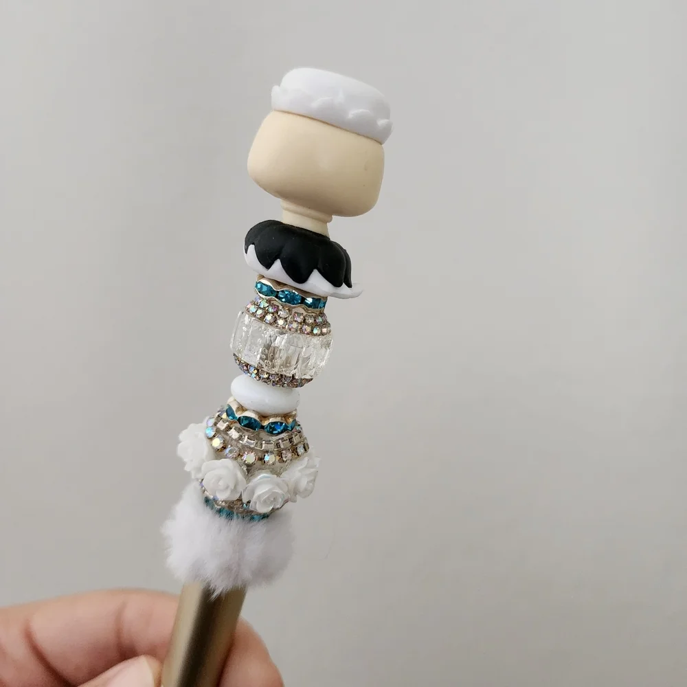 Disney Fifi Doorable Custome Beaded Pen Beauty And The Beast Character